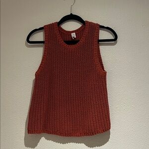 Old Navy Terracotta Knit Tank Top